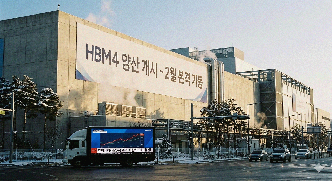 반도체 공급망 AI 인프라 엔비디아 삼성전자 HBM 파운드리 2026년 생태계 도식