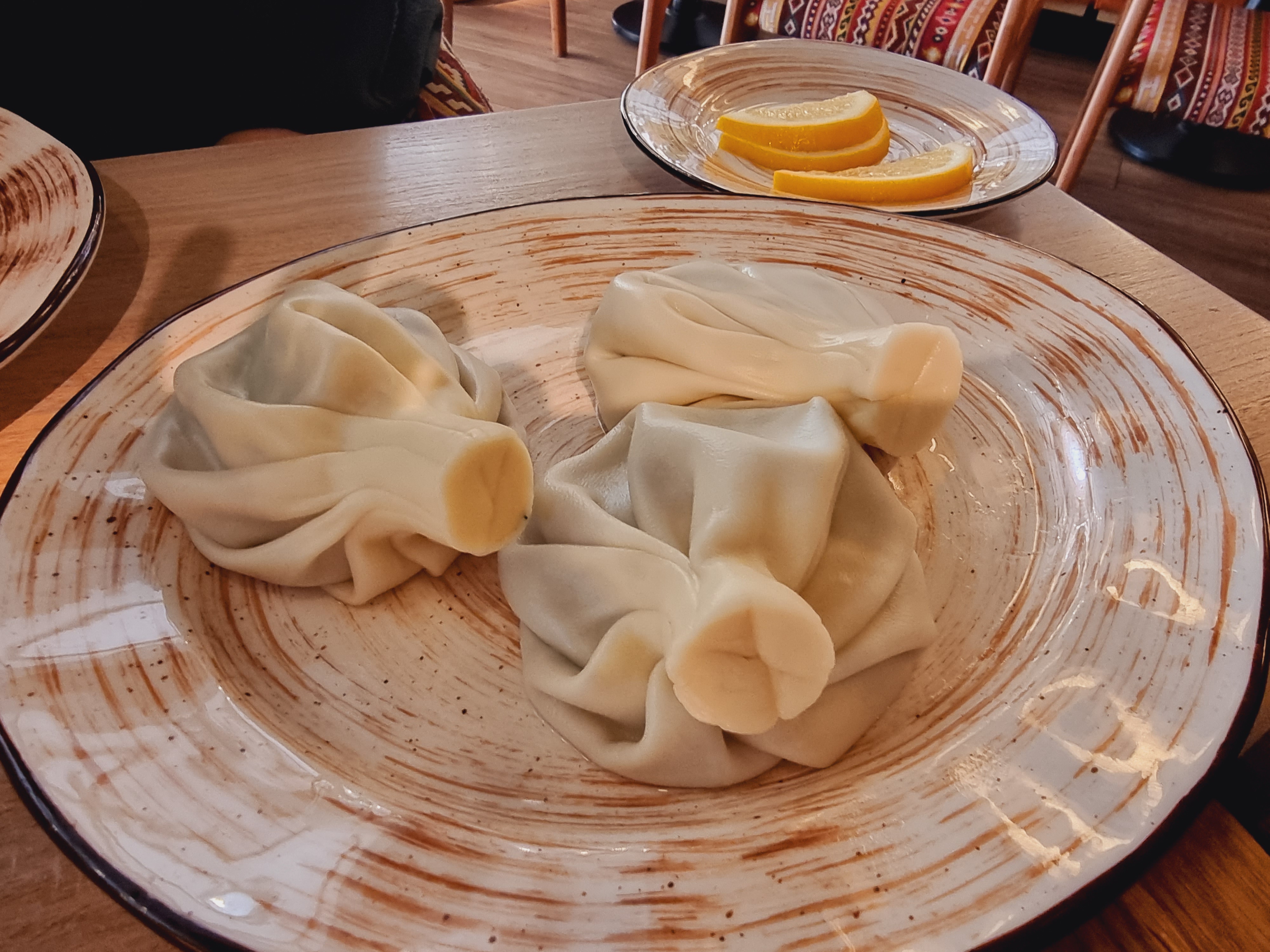 킨깔리(스팀만두)