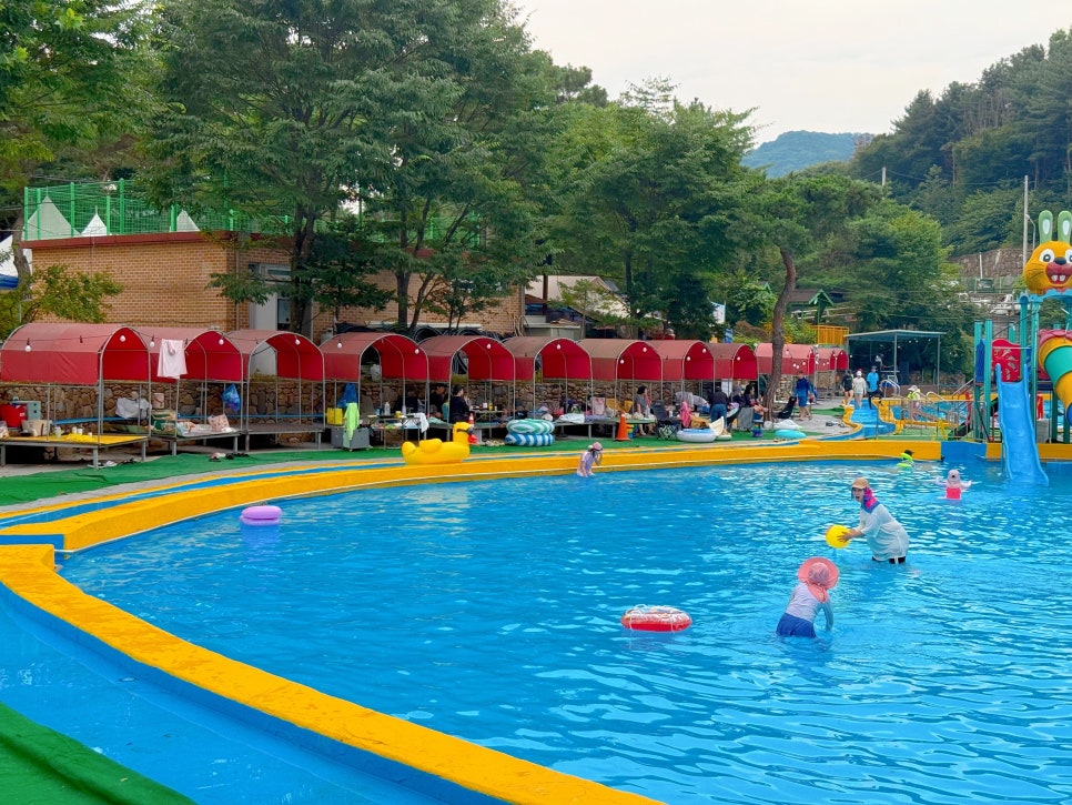 취사가능 수영장 신흥레저타운