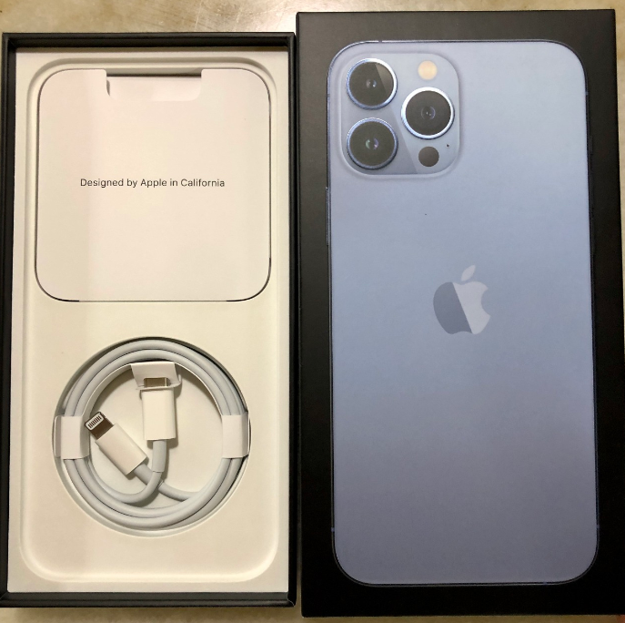아이폰 13 프로맥스 시에라블루 언박싱