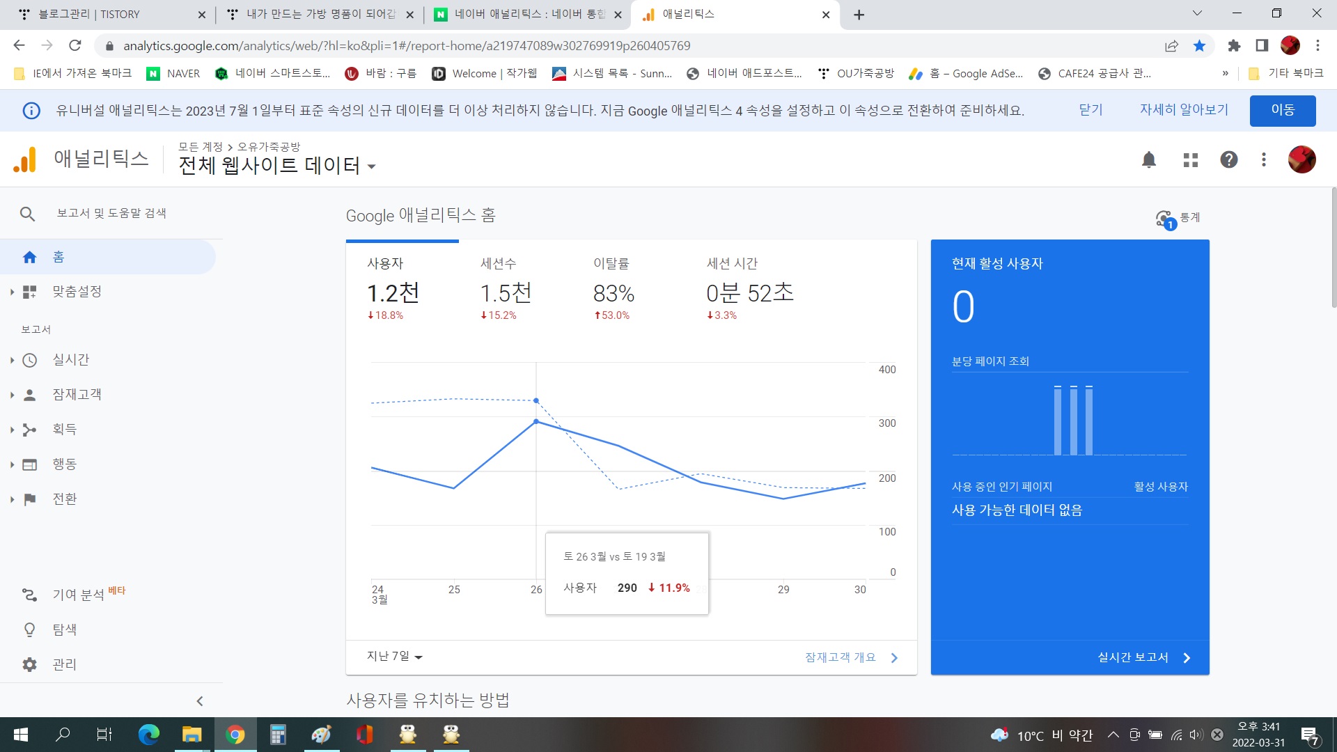구글 애널리틱스