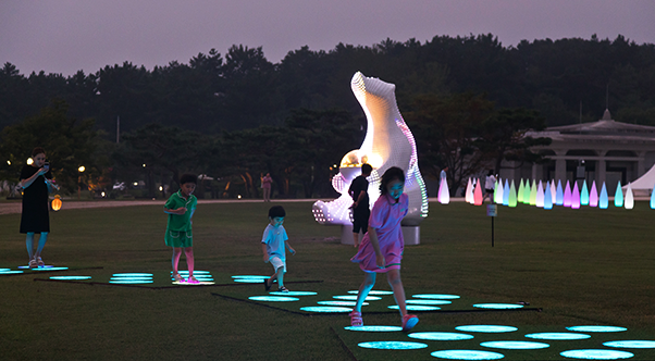 익산 미륵사지 석탑 미디어아트 주요 프로그램 &amp; 감상 포인트