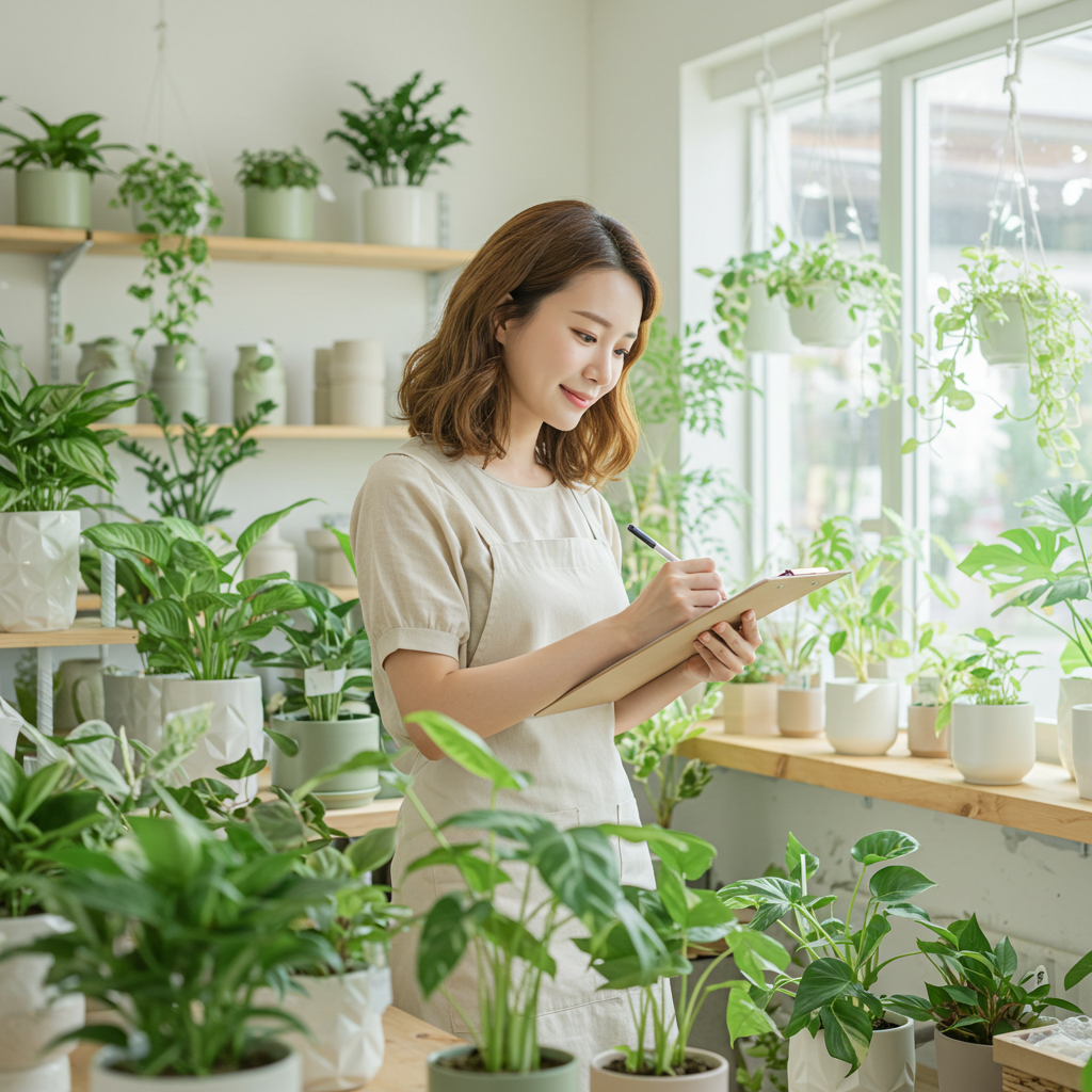 실내 정화 식물
