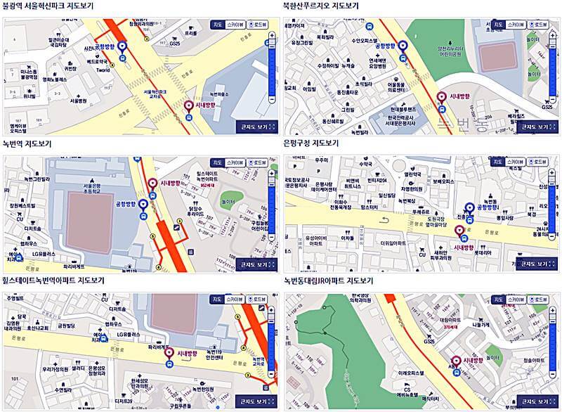 6012-공항버스-서울시내-정류장-안내하는-그림-2