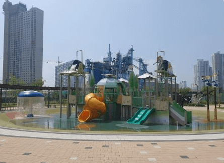 인천-미추홀구-물놀이장-물미끄럼틀-아파트