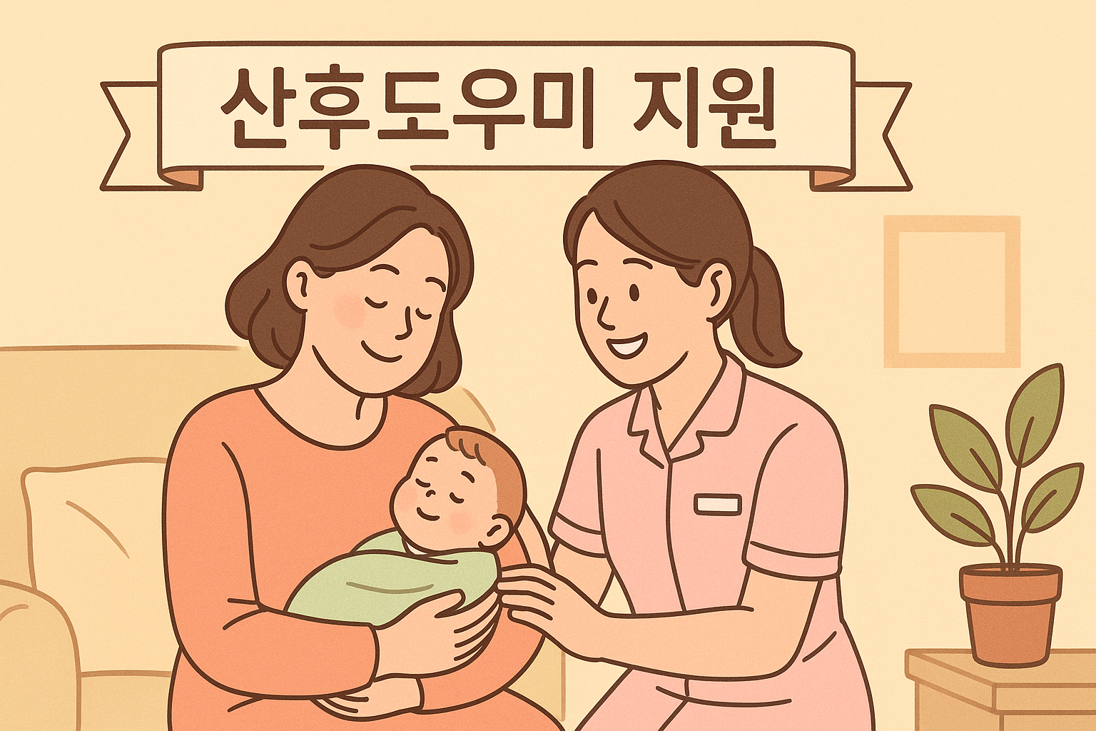 산후도우미 정부지원 비용, 기간, 신청방법
