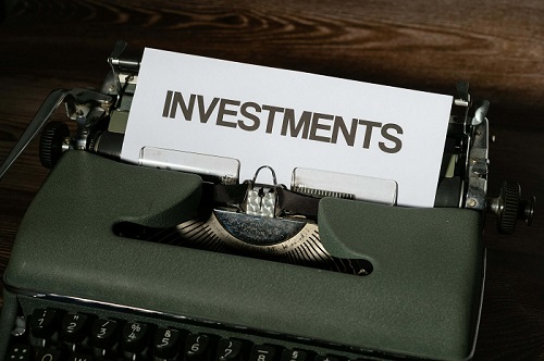 investments글자 타이핑