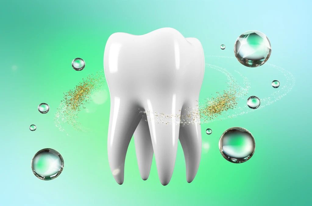 2080 미백치약으로 치아 착색 관리..