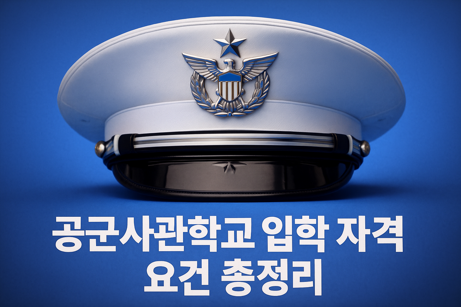 공군사관생도 모자