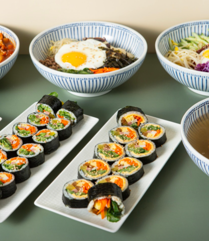 안성 오이김밥 대표 메뉴