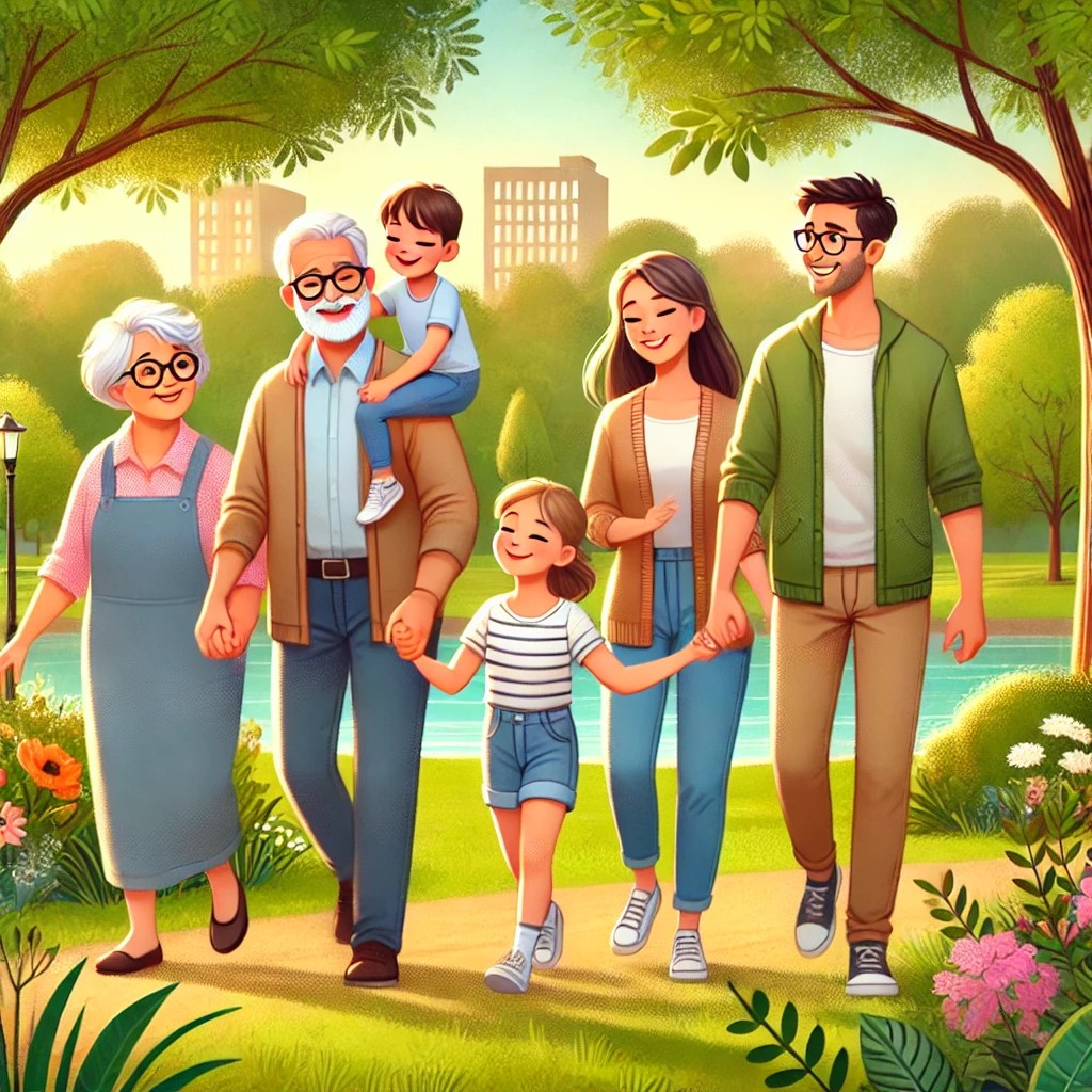 어버이날 가족 사진