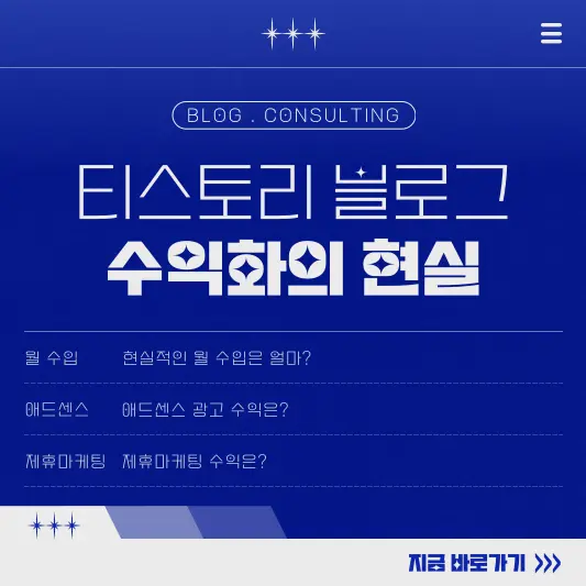 티스토리 블로그 수익화의 현실
