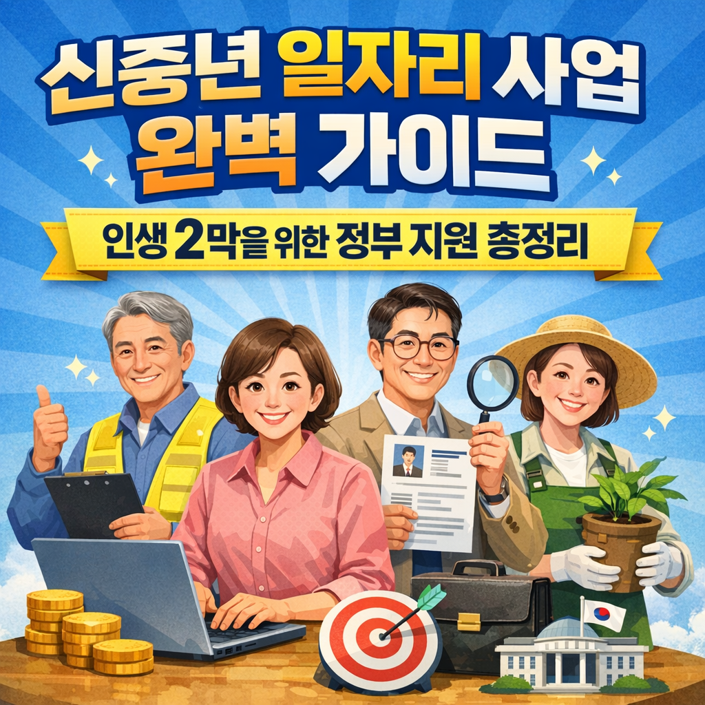신중년 일자리 사업