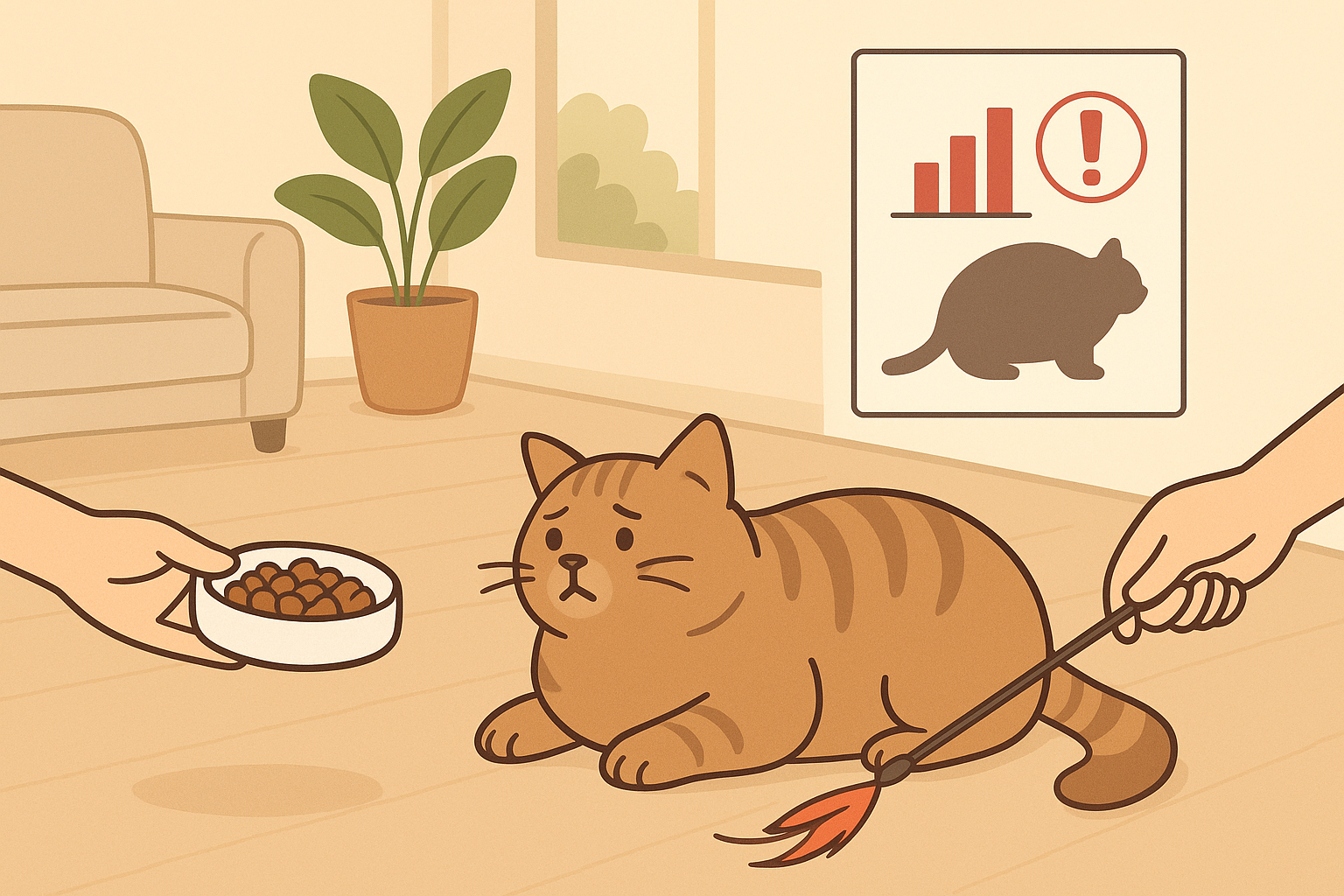 비만 고양이 이미지