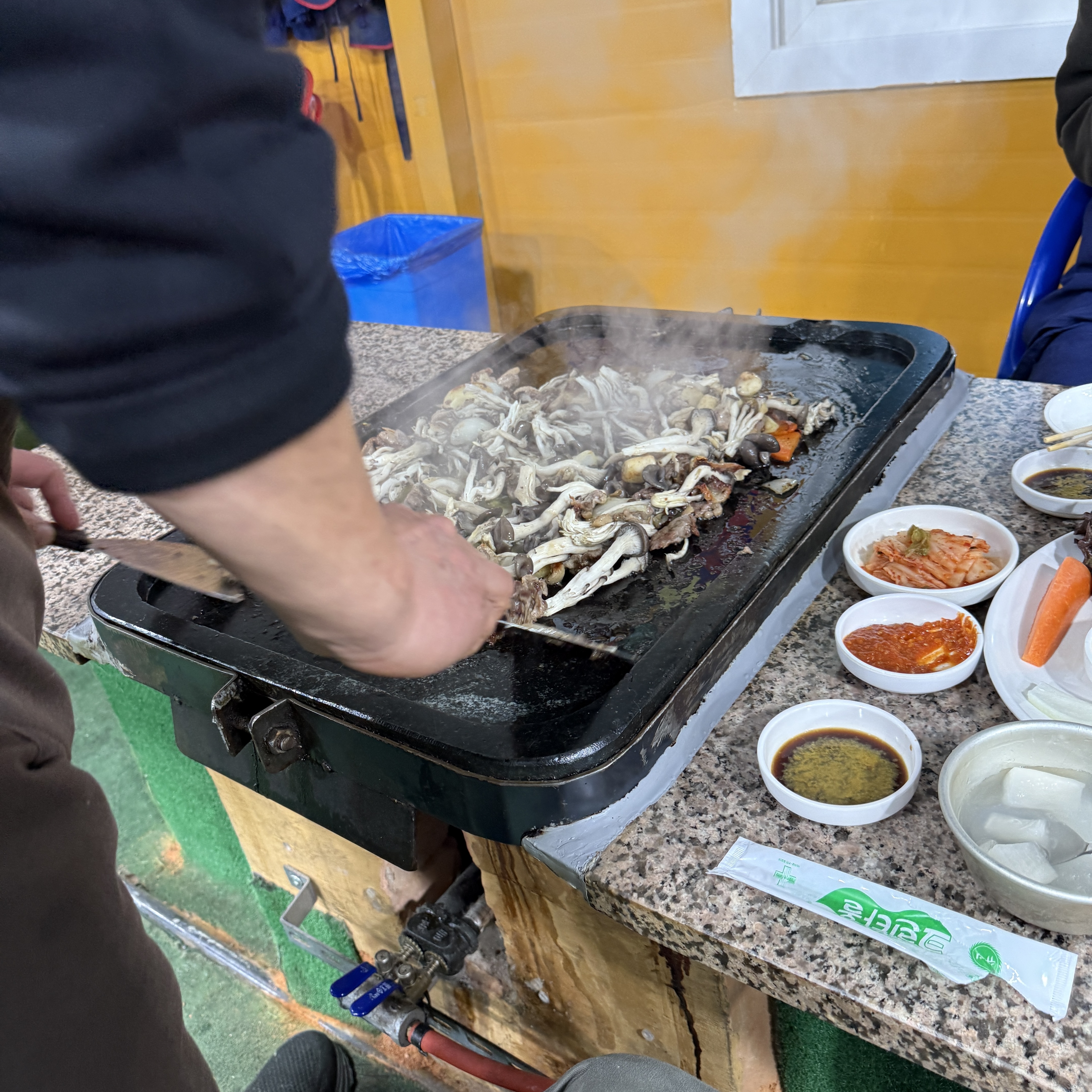 가람오리구이 직접 찍은 사진