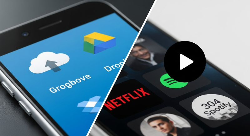 클라우드 서비스 및 스트리밍 서비스 적극 활용