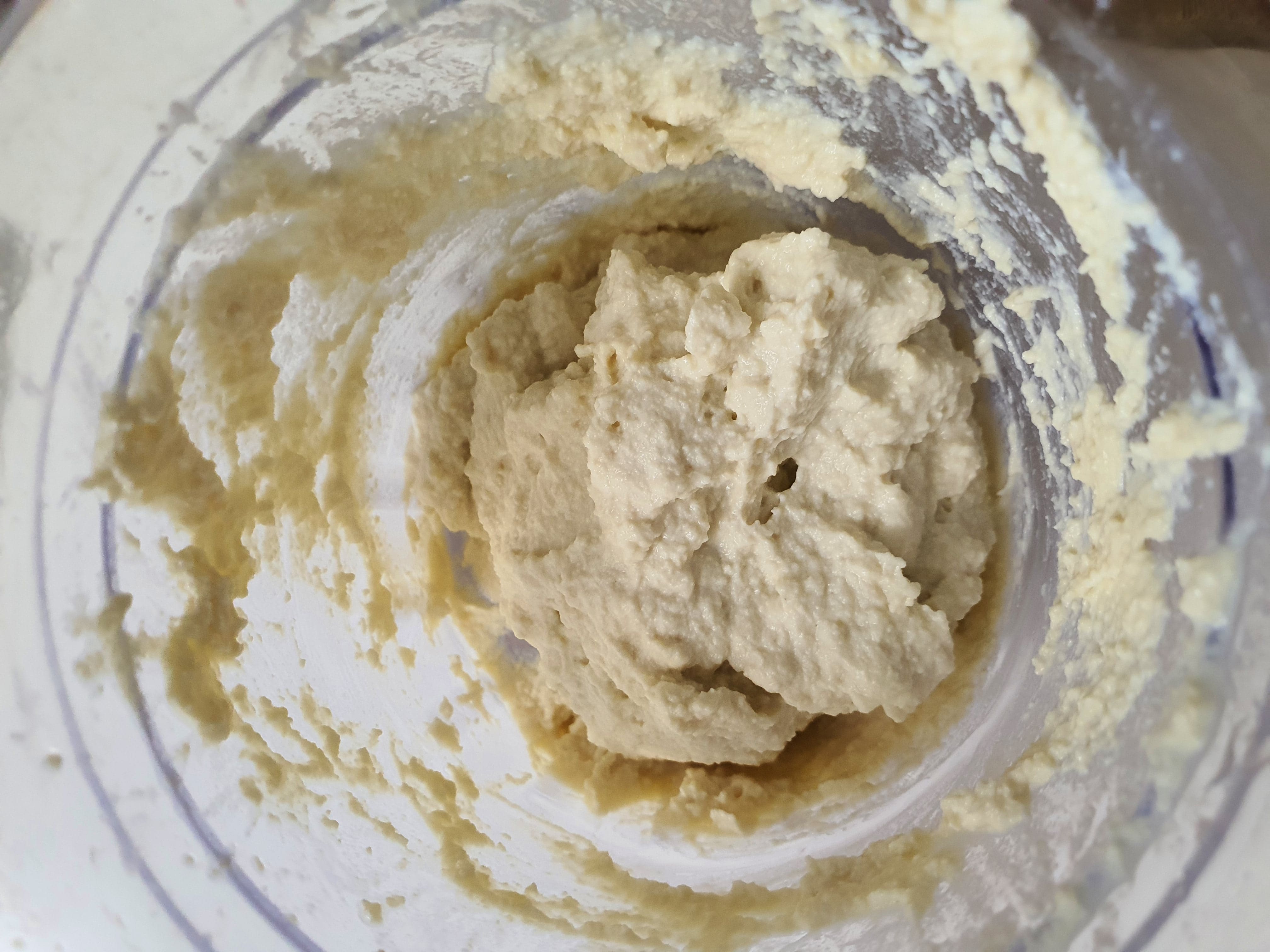 믹서에 간 두부