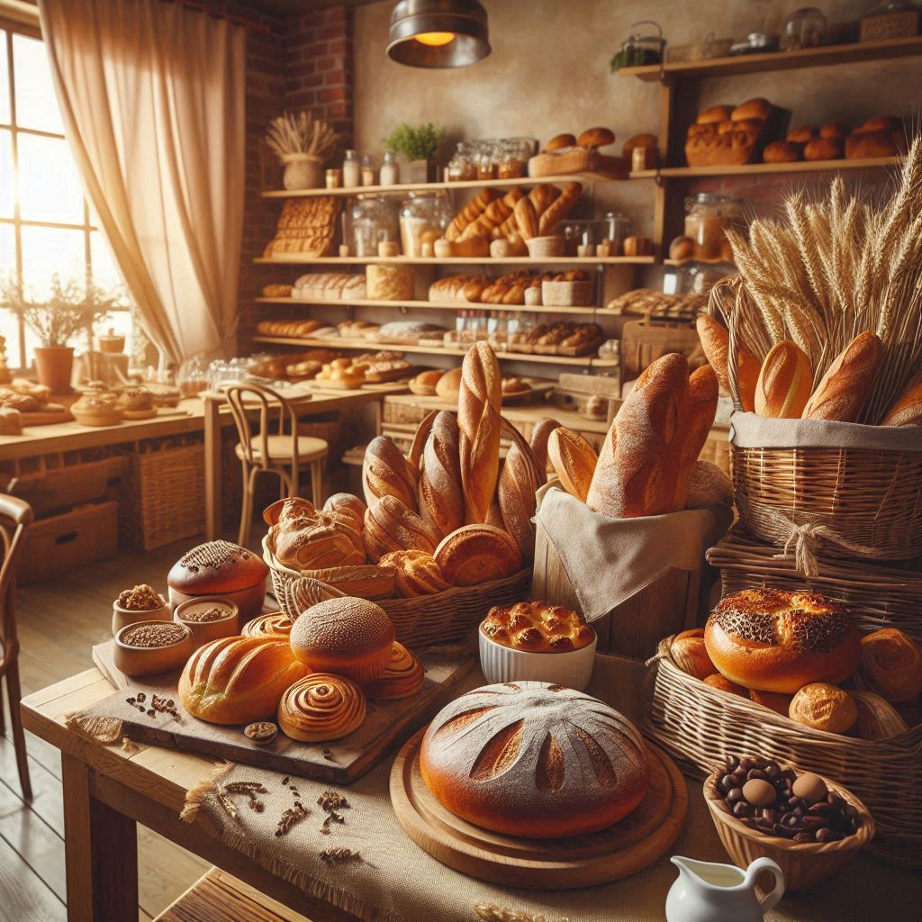 베이커리 배경