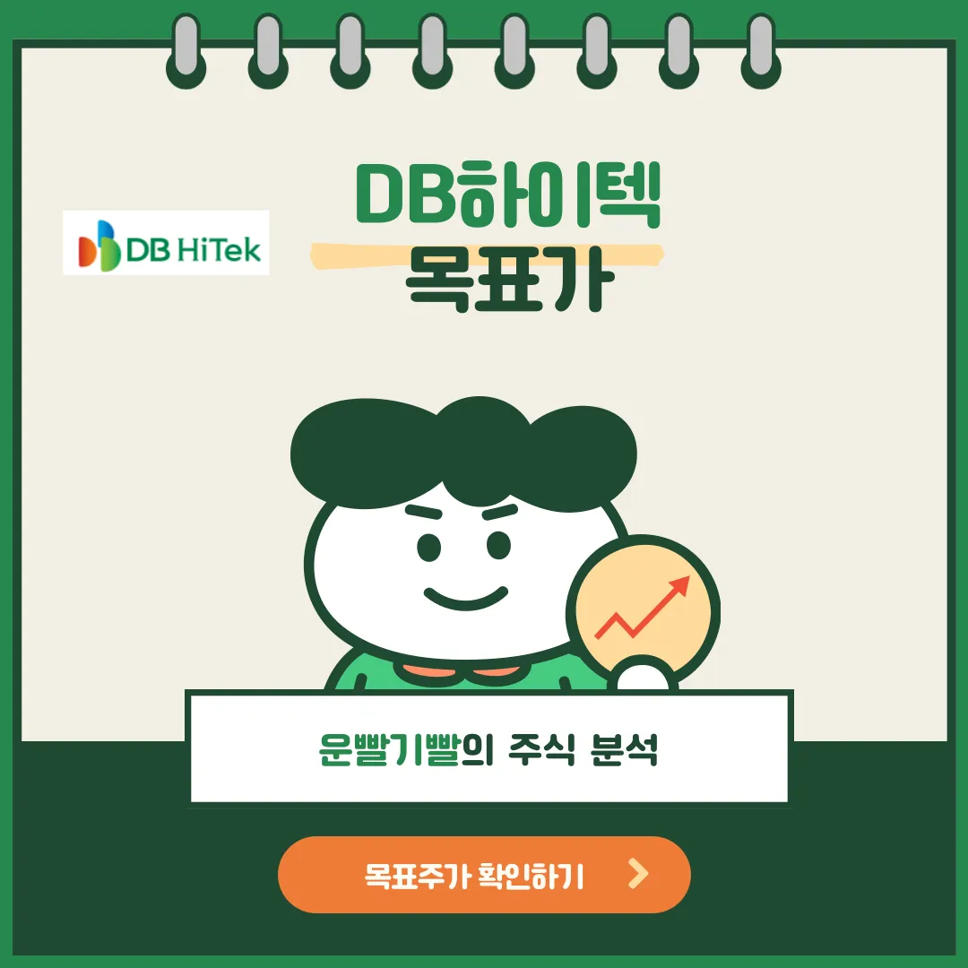 DB하이텍 목표가