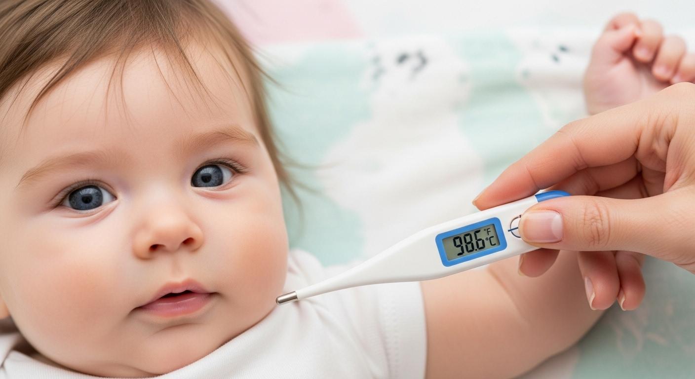 아기 열 재는법