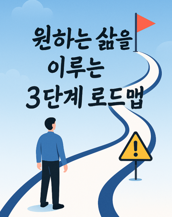 원하는 삶을 이루는 3단계 로드맵 - 현실에 맞춘 맞춤 전략