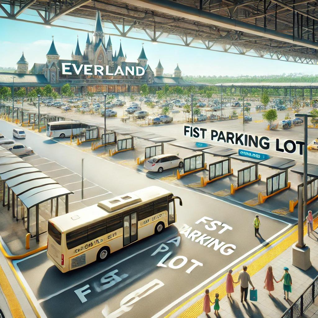 에버랜드 1주차장