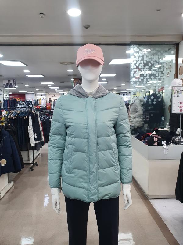 제이디엑스 JDX 롯데아울렛구리점 판매상품 골프 겨울 여성 후드넥 다운 점퍼 X2SWWDW67