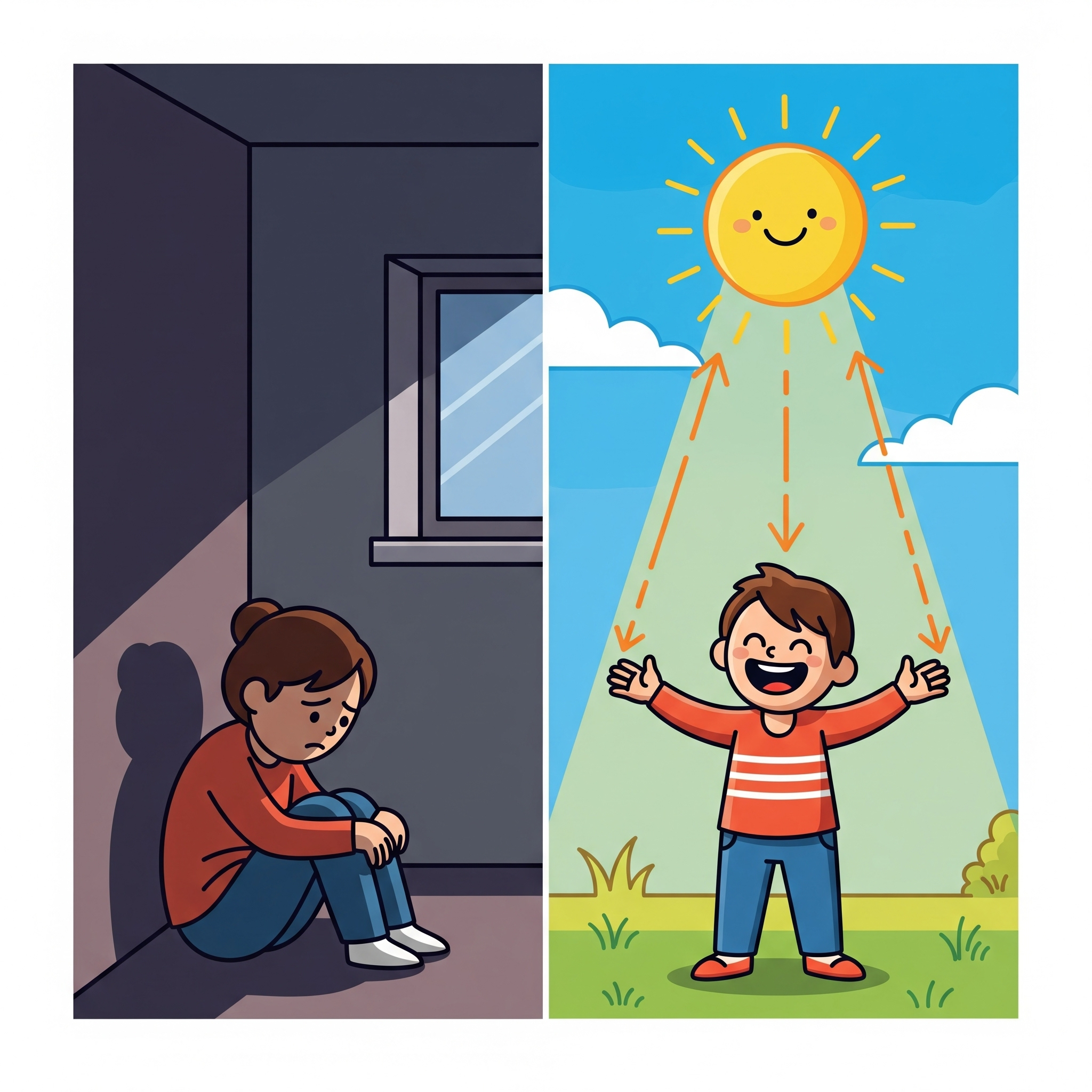 햇빛과 정신 건강의 오해와 진실