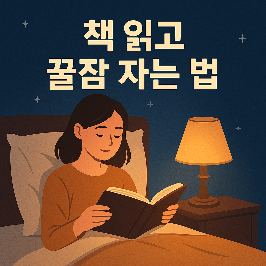 책 읽고 꿀잠 자는 법