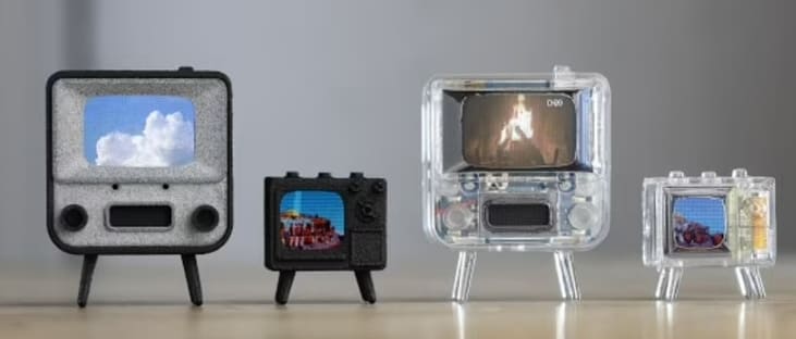 세계에서 가장 작은 TV를 지향하는 스타트업 World&#39;s smallest TV device is same size as postage stamp