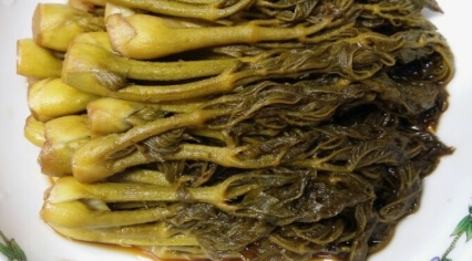두릅 데치는 시간