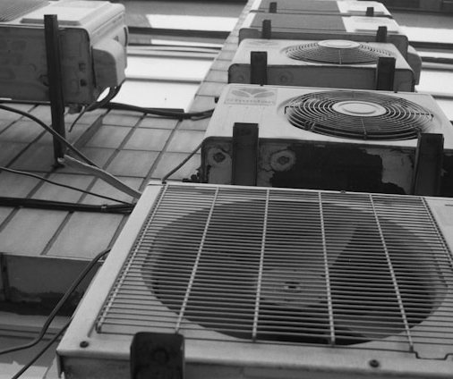 오래된 에이컨 실외기