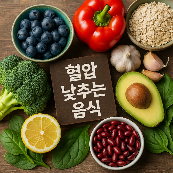 고혈압에 효과적인 대표 음식 10가지