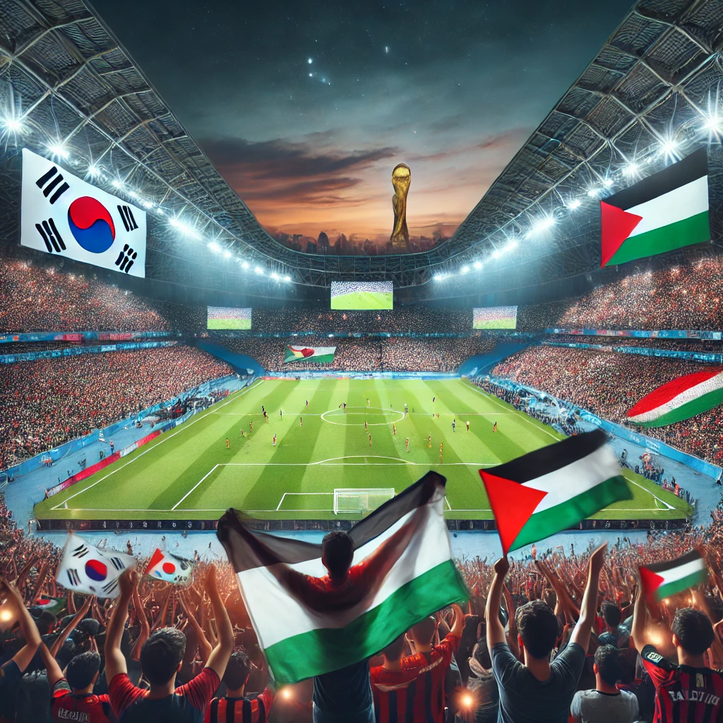 한국, 팔레스타인 축구 중계 선발 라인업