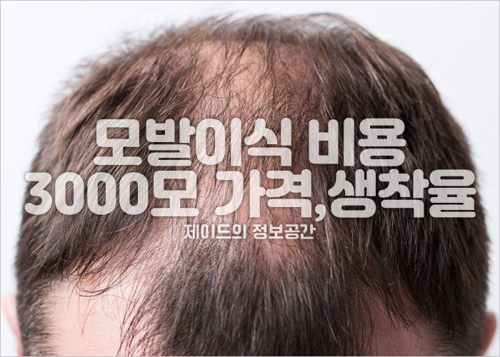 탈모로 고민하는 남자 이미지