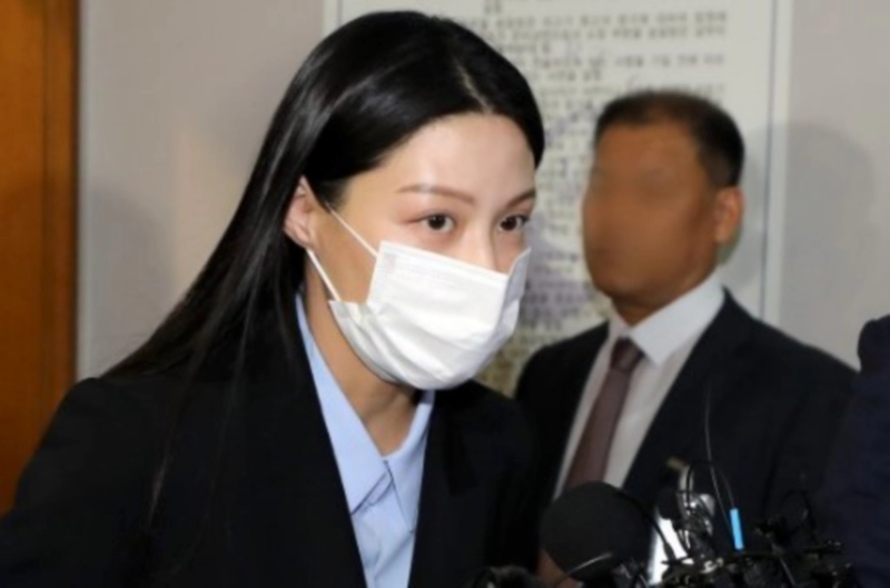 재판에 출석한 조민