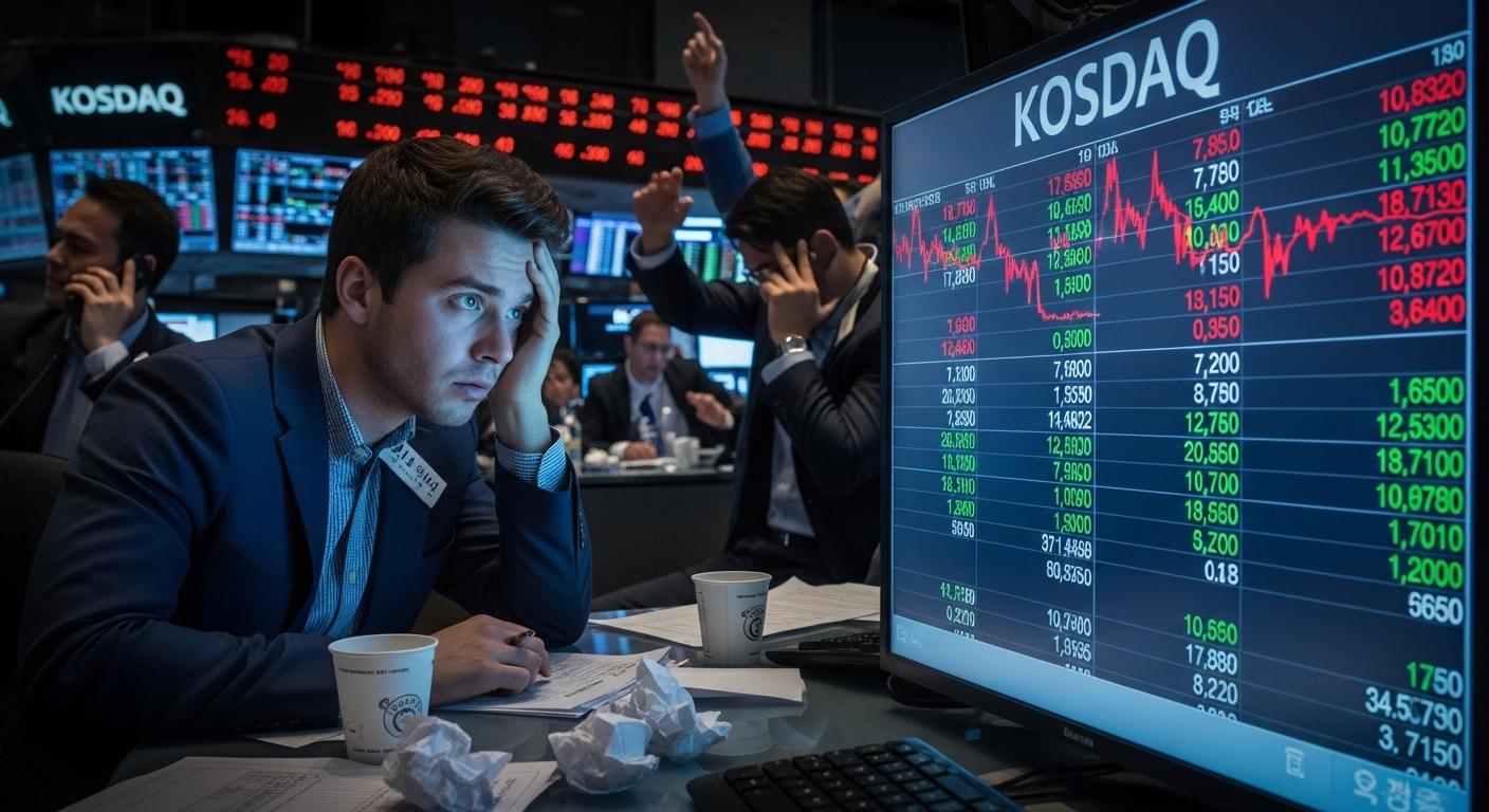 코스닥 폭락