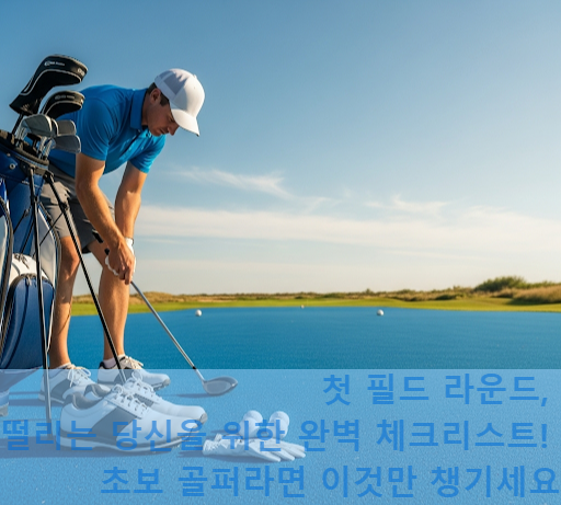 첫 필드 라운드, 떨리는 당신을 위한 완벽 체크리스트! 초보 골퍼라면 이것만 챙기세요