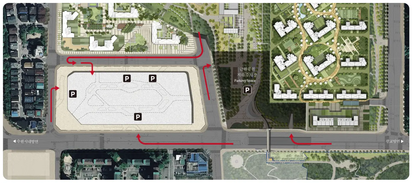 수원스타필드-주차장지도-이미지