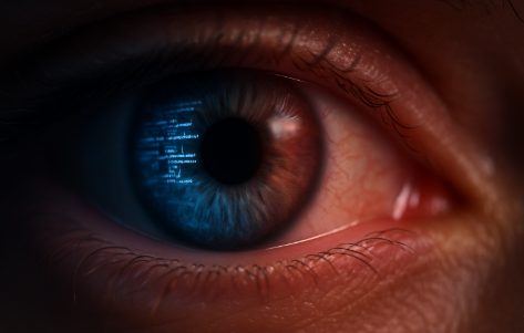 눈 번 아웃 블루라이트 차단렌지