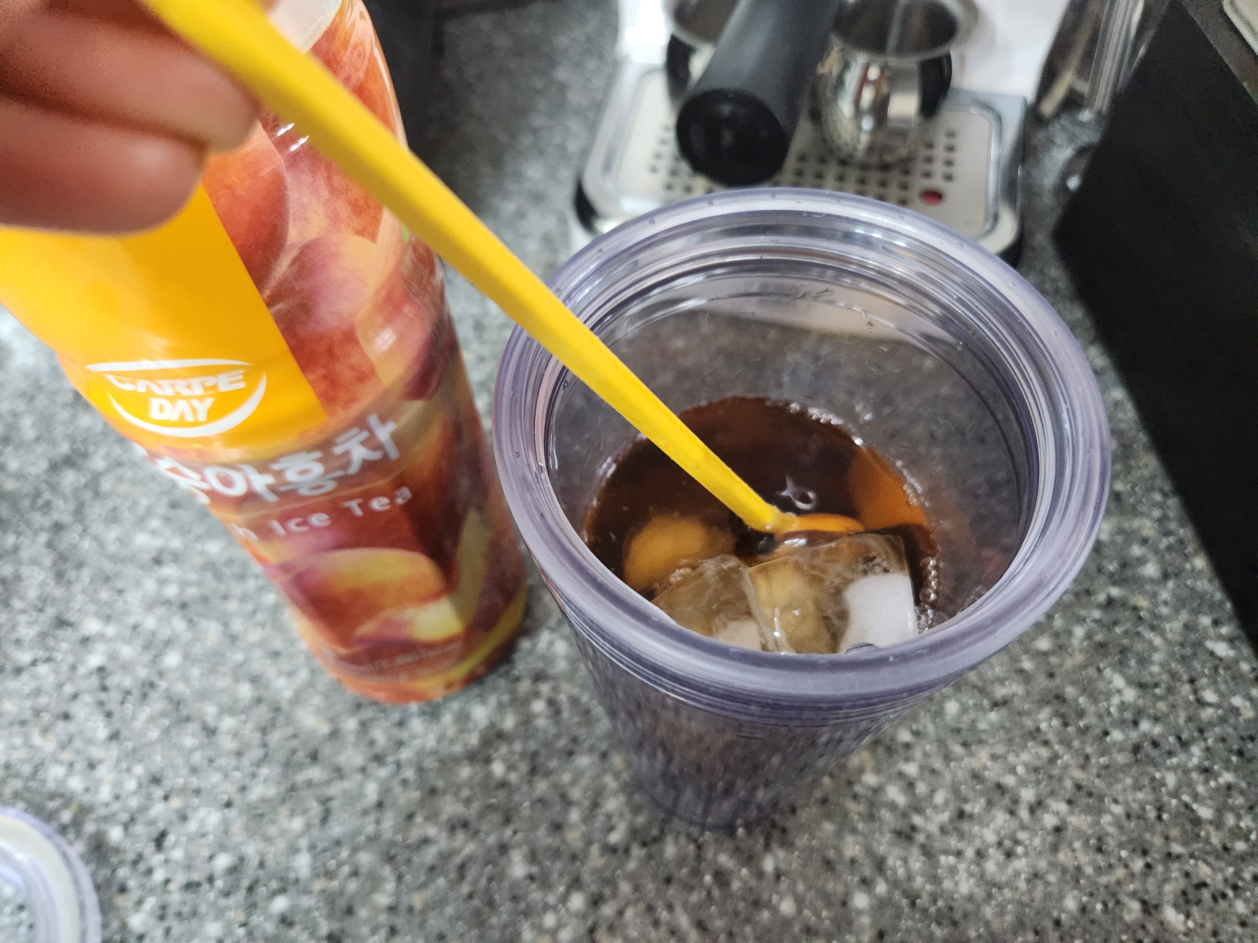 복숭아 아이스티 만드는 법