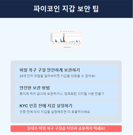 파이코인 지갑 보안 팁