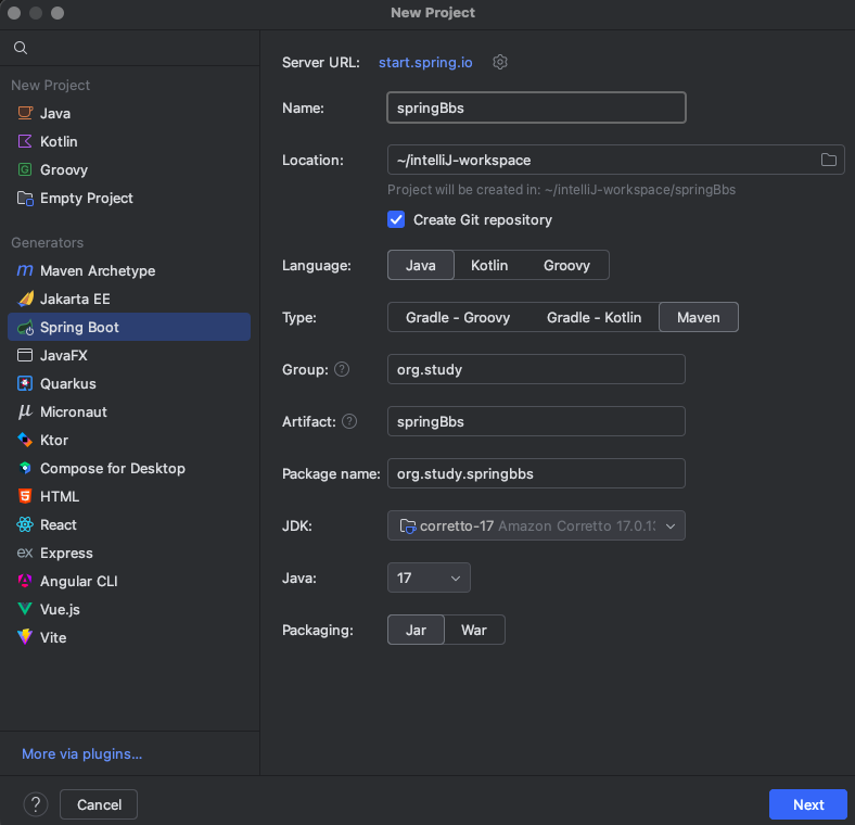Springboot JPA 게시판
