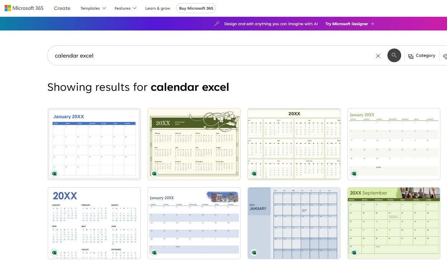 2026년 달력 엑셀