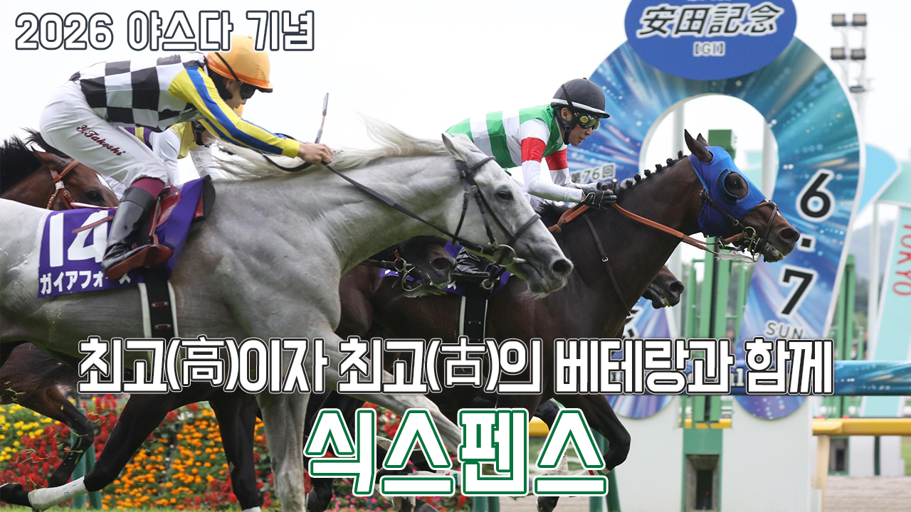 식스펜스 - 2026 야스다 기념 「내가 이끌어주마」