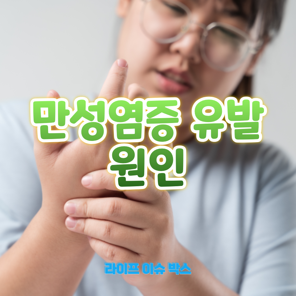 만성염증&nbsp;유발 원인