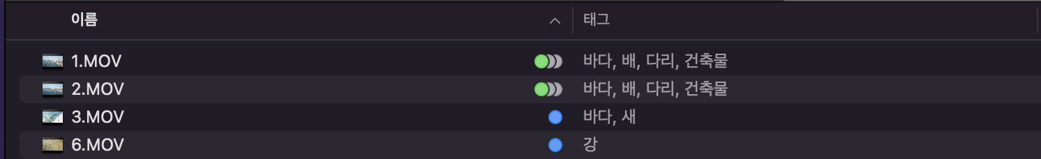 맥 파인더 태그 추가 삭제 변경 방법 이미지 3