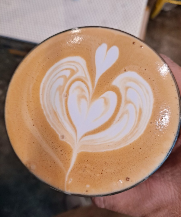 라떼아트 3단윙튤립