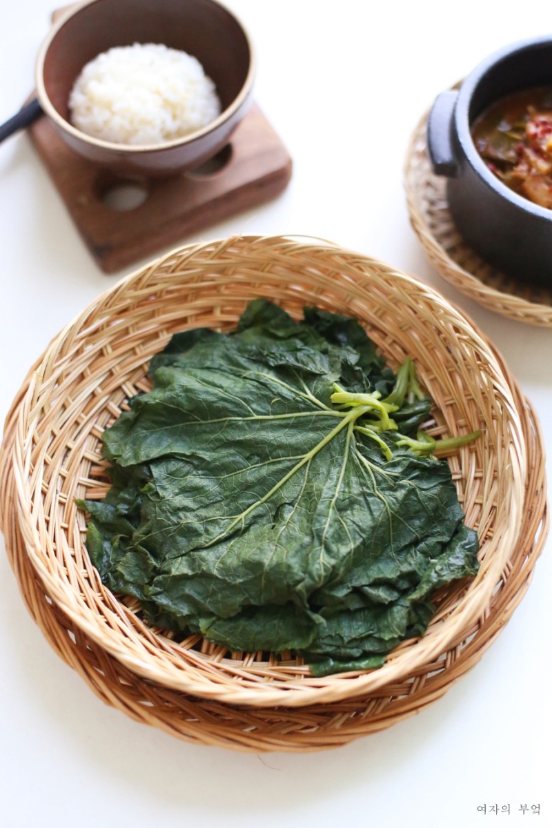 호박잎 찌는법 및 호박잎 효능