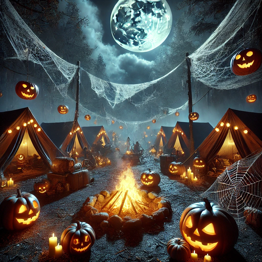 할로윈 캠핑